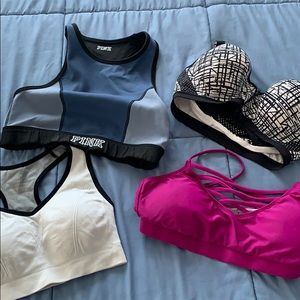 Bundle of S/M Sports Bras EUC